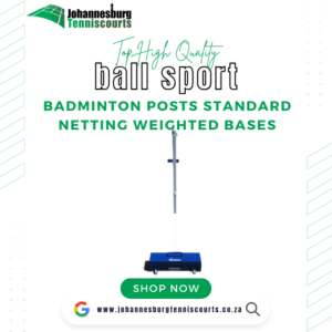 Badminton Posts Standard Netting Weighted Bases