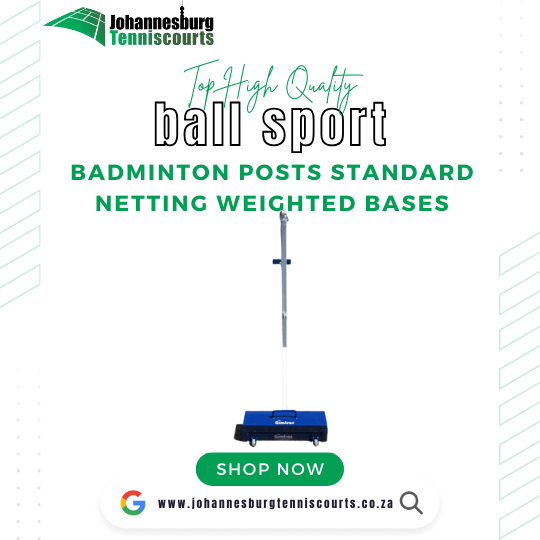Badminton Posts Standard Netting Weighted Bases