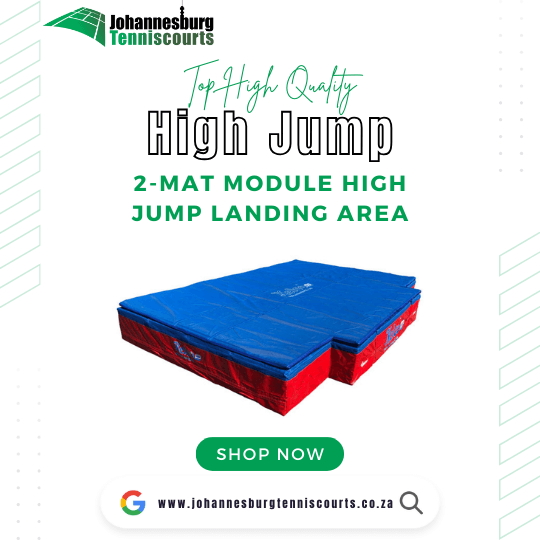 2-Mat Module High Jump Landing Area